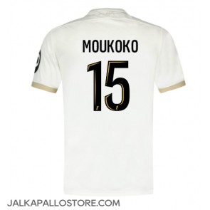 OGC Nice Youssoufa Moukoko #15 Vieraspaita 2024-25 Lyhythihainen